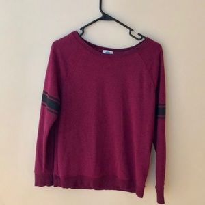 Old Navy Burgundy Sweater